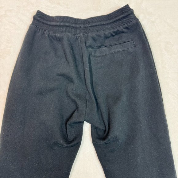 Urban Heritage Youth L Black Jogger Elastic Waist Drawstring Casual Sweatpants - Picture 10 of 12